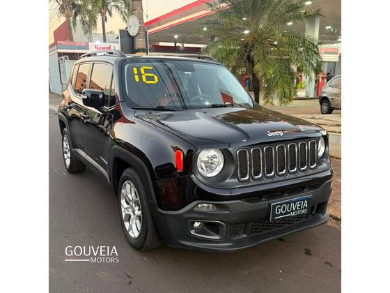 JEEP RENEGADE 1.8 16V FLEX LONGITUDE 4P AUTOMÁTICO